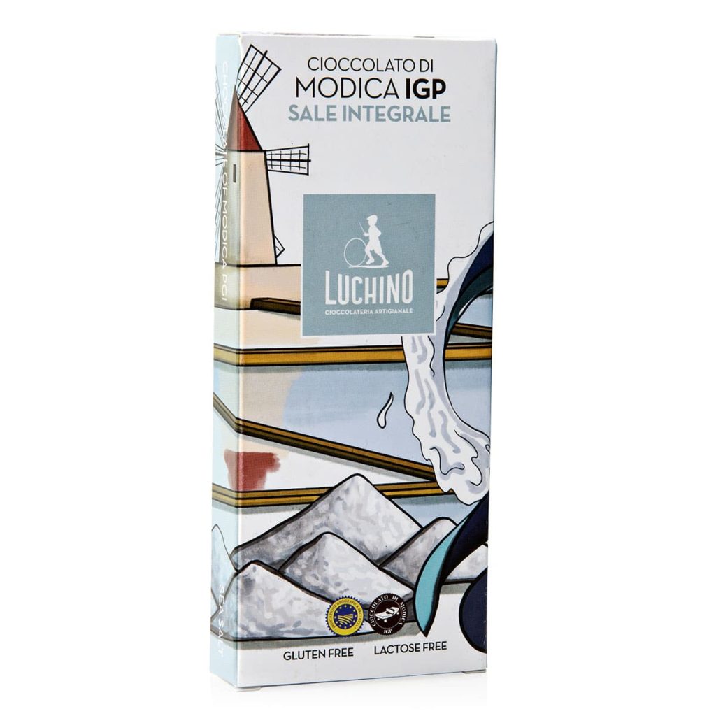 Tavoletta Cioccolato di Modica Igp - Sale Integrale - Luchino